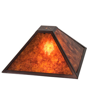 Meyda 14" Square Mission Prime Shade '22620