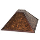 Meyda 14" Square Mission Prime Shade '22620