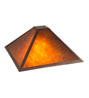 Meyda 16"Sq Mission Prime Shade '22622