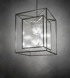 Meyda 34" Square Kitzi Box Pendant ' 226415