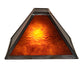 Meyda 16" Long Mission Oblong Shade '22649