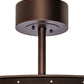 Meyda 45" Wide Smythe Craftsman Maplewood Chandel-Air- 226750