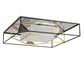 Meyda 49" Square Mendota Flushmount- 227968