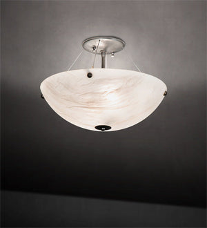 Meyda 15" Wide Cypola Flushmount 228455