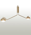 Meyda 62" Long Bola Deux 2 Light Oblong Pendant 228659