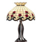 Meyda 32" High Roseborder Table Lamp - 228801