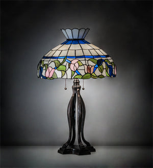 Meyda 31" High Rose Vine Table Lamp- 228803