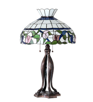 Meyda 31" High Rose Vine Table Lamp- 228803