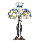 Meyda 31" High Rose Vine Table Lamp- 228803