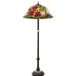 Meyda 62" High Tiffany Rosebush Floor Lamp - 229110