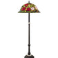 Meyda 62" High Tiffany Rosebush Floor Lamp - 229110