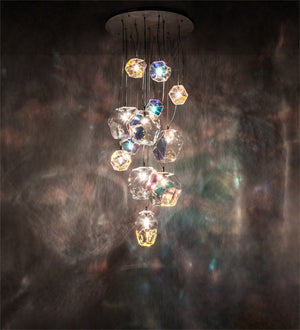 Meyda 36" Wide Kalos Eidos Cascading Pendant 229565
