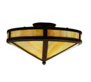 Meyda 16"W Craftsman Prime Flushmount 22957