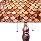 Meyda 31" High Fishscale Table Lamp- 230408