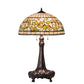 Meyda 31" High Tiffany Turning Leaf Table Lamp- 230449