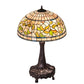 Meyda 31" High Tiffany Turning Leaf Table Lamp- 230449