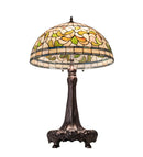 Meyda 31" High Tiffany Turning Leaf Table Lamp- 230449