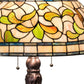 Meyda 31" High Tiffany Turning Leaf Table Lamp- 230449
