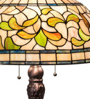 Meyda 31" High Tiffany Turning Leaf Table Lamp- 230449
