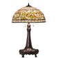 Meyda 31" High Tiffany Turning Leaf Table Lamp- 230449