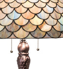 Meyda 31" High Tiffany Fishscale Table Lamp - 230462