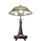 Meyda 31" High Tiffany Fishscale Table Lamp - 230465