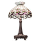 Meyda 33" High Roseborder Table Lamp- 230471