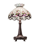 Meyda 33" High Roseborder Table Lamp- 230471