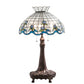 Meyda 32" High Roseborder Table Lamp - 230472
