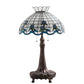 Meyda 32" High Roseborder Table Lamp - 230472