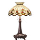 Meyda 33" High Roseborder Table Lamp - 230473