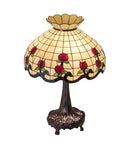 Meyda 33" High Roseborder Table Lamp - 230474