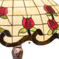 Meyda 33" High Roseborder Table Lamp - 230474