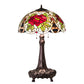 Meyda 31" High Renaissance Rose Table Lamp- 230476