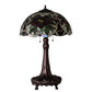 Meyda 31" High Renaissance Rose Table Lamp- 230476