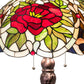 Meyda 31" High Renaissance Rose Table Lamp- 230476