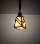Meyda 5" Square Santa Fe Mini Pendant 230493