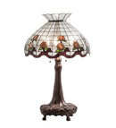 Meyda 33" High Roseborder Table Lamp - 230639