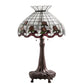 Meyda 33" High Roseborder Table Lamp - 230639