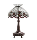 Meyda 33" High Roseborder Table Lamp - 230639