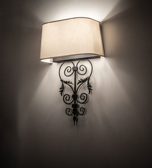 Meyda 14" Wide Jocelyn Wall Sconce 230939