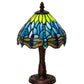 Meyda 13" High Tiffany Hanginghead Dragonfly Mini Lamp- 230981