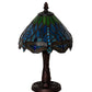 Meyda 13" High Tiffany Hanginghead Dragonfly Mini Lamp- 230981
