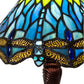 Meyda 13" High Tiffany Hanginghead Dragonfly Mini Lamp- 230981