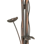 Meyda 58" High Pond Lily 3 Light Floor Base '23175