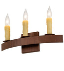 Meyda 18" Wide Lakeshore 3 Light Wall Sconce 232159