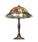 Meyda 26" High Tiffany Rosebush Table Lamp- 232799