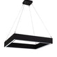 Meyda 36" Square Anillo Quadrato Pendant- 233715