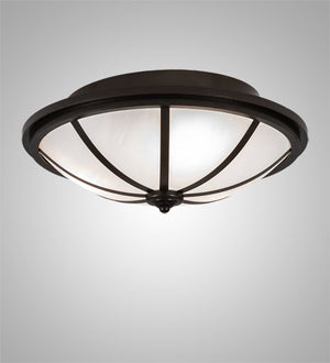 Meyda 16" Wide Commerce Semi-Flushmount 234638