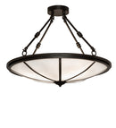 Meyda 24" Wide Commerce Semi-Flushmount 234850